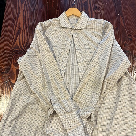 Michael Kors Outlet - Men's Dress French Cuff Shirt - Picture 1 of 1